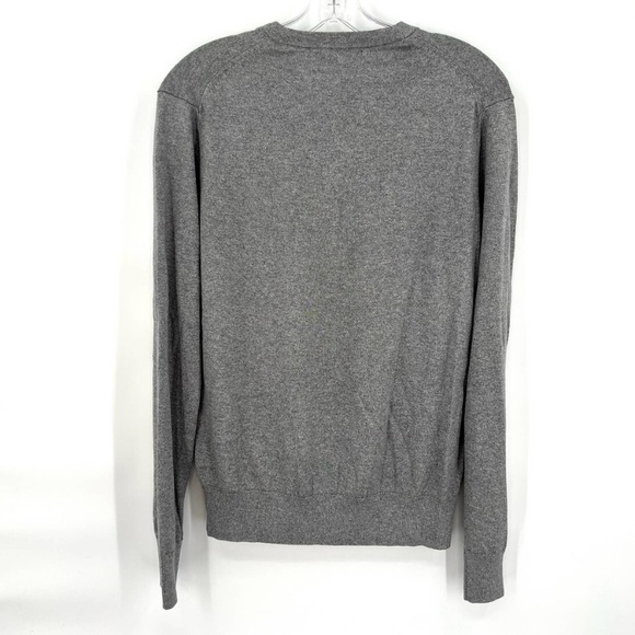 SALE 2/$20 Banana Republic Luxury blend silk/cotton/cashmere v-neck sweater M - Picture 2 of 5